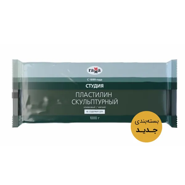 خمیر روسی یک کیلویی- رنگ یشمی