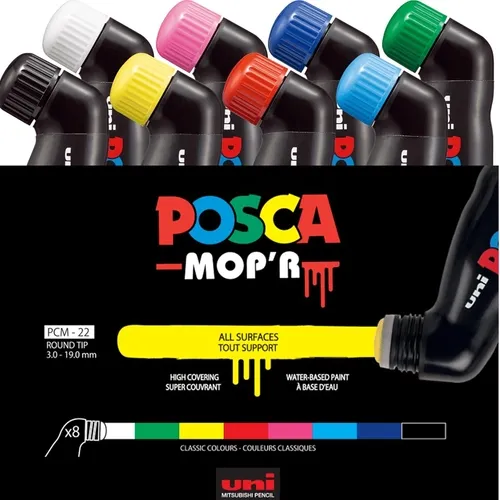 مارکر پوسکا MOP`R POSCA Uni-Ball مدل PCM-22